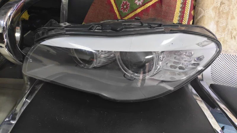 Headlight Bmw 5 Series F10 2010 2017 Auto spare parts in Al Sajaa Industrial Area, Sharjah