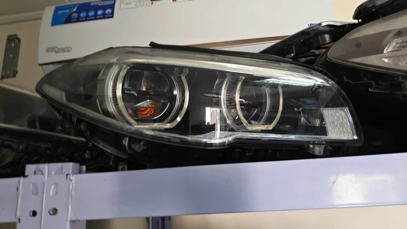 Headlight Bmw 5 Series F10 Ld 2010 2017 Auto spare parts in Al Sajaa Industrial Area, Sharjah