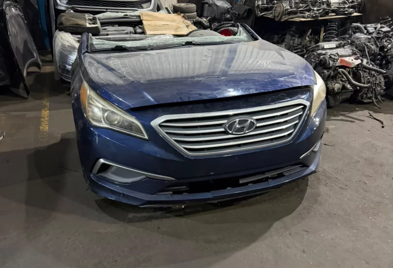 Hyundai Sonata 2014 2017 Dark Blue Front Bumper
