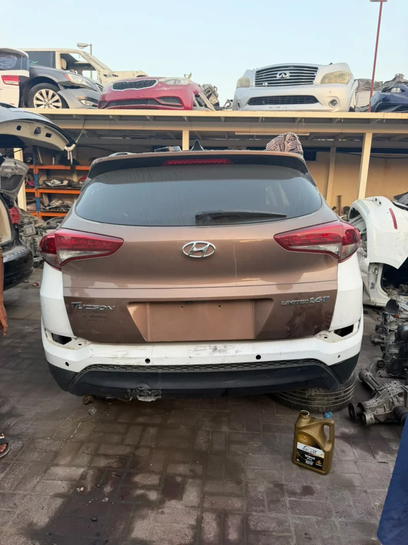Hyundai Tucson Limited 1 6t 2015 2018 White Caramel