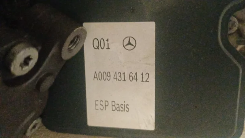 Abs / Esp Hydraulic Control Unit For Mercedes Benz 2014 2021