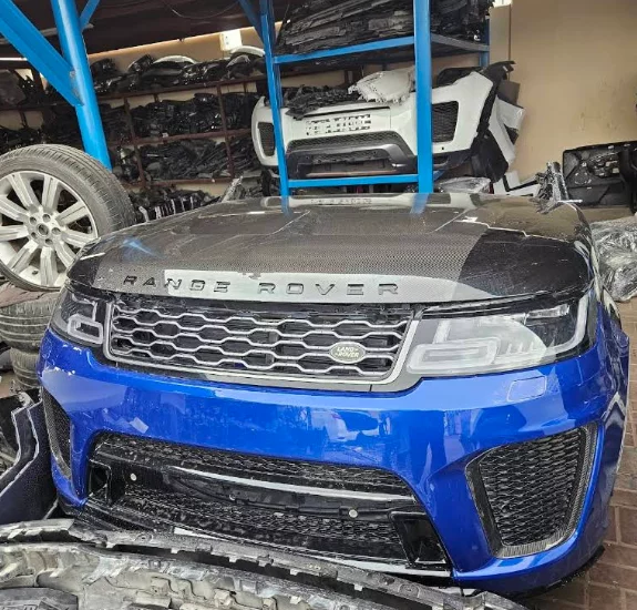 Front Bumper Assembly For Range Rover Sport Black & Blue 2018 2022 