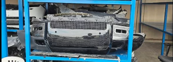 Front Bumper For Range Rover Vogue (l405) Dark Grey 2018 2021 Auto spare parts in Al Sajaa Industrial Area, Sharjah
