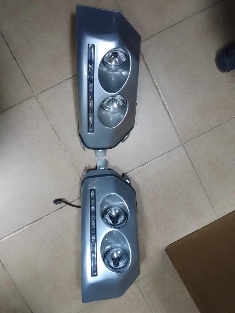 Front Fog Lamp Set With Led Daytime For Toyota Land Cruiser 2014 2017