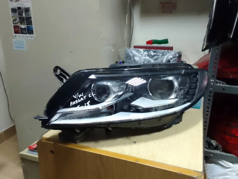 Left Front Bi Xenon / Led Headlight For Vw Passat Cc 2015 2018