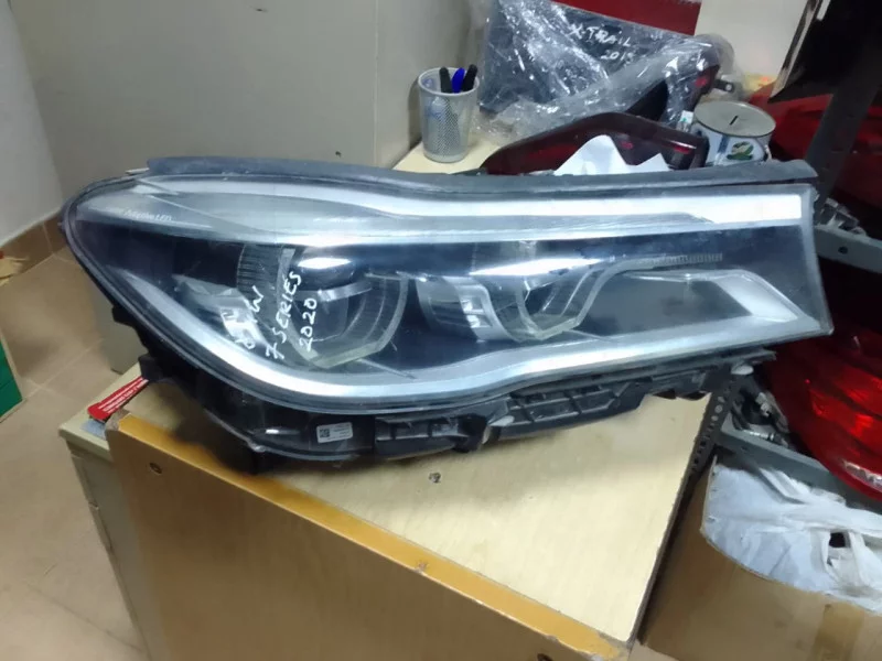 Left Front Adaptive Led Headlight For Bmw 7 Series G11 / G12 Lci 2020 Auto spare parts in Al Sajaa Industrial Area, Sharjah