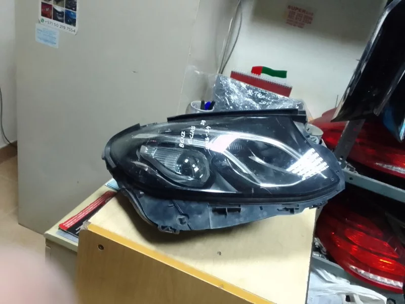 Left Front Led Headlight For Mercedes Benz E Class 2024 Auto spare parts in Al Sajaa Industrial Area, Sharjah