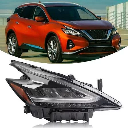Nissan Murano 2019 2020 2021 2022 2023 2024 Headlights Headlamp