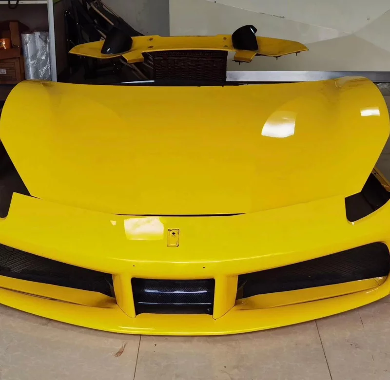 Front End Assembly For Ferrari 2015 2019 Yellow Auto spare parts in Downtown Dubai, Dubai