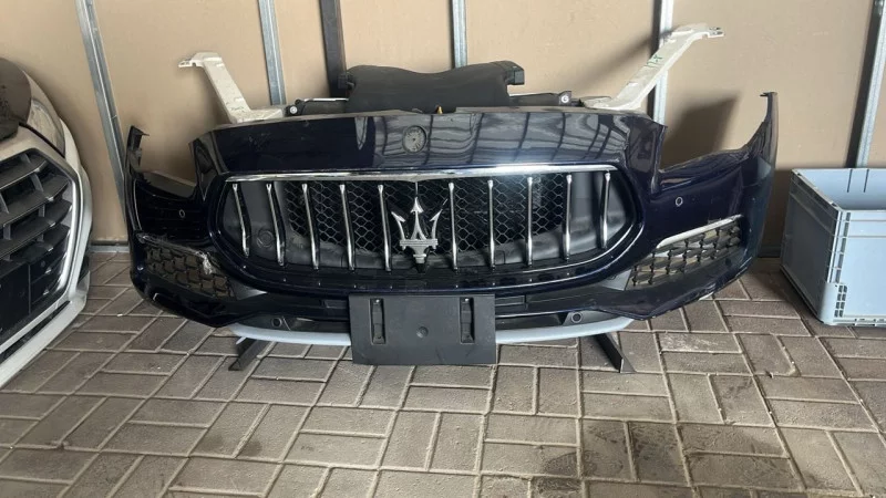 Front Bumper Assembly With Front Grille For Maserati Ghibli 2018 2024 