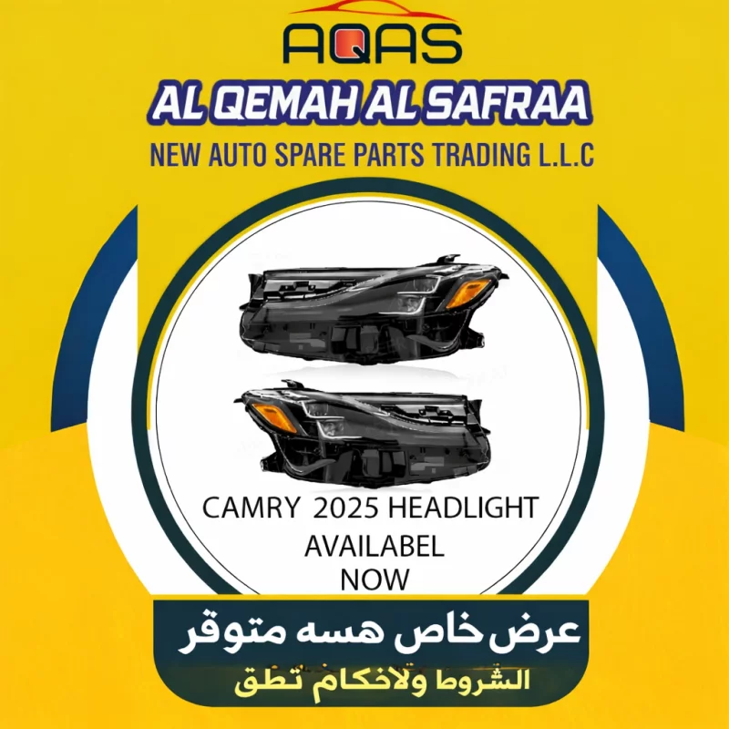 Aftermarket Headlight For Toyota Camry Xse/xle Years 2025 2026 