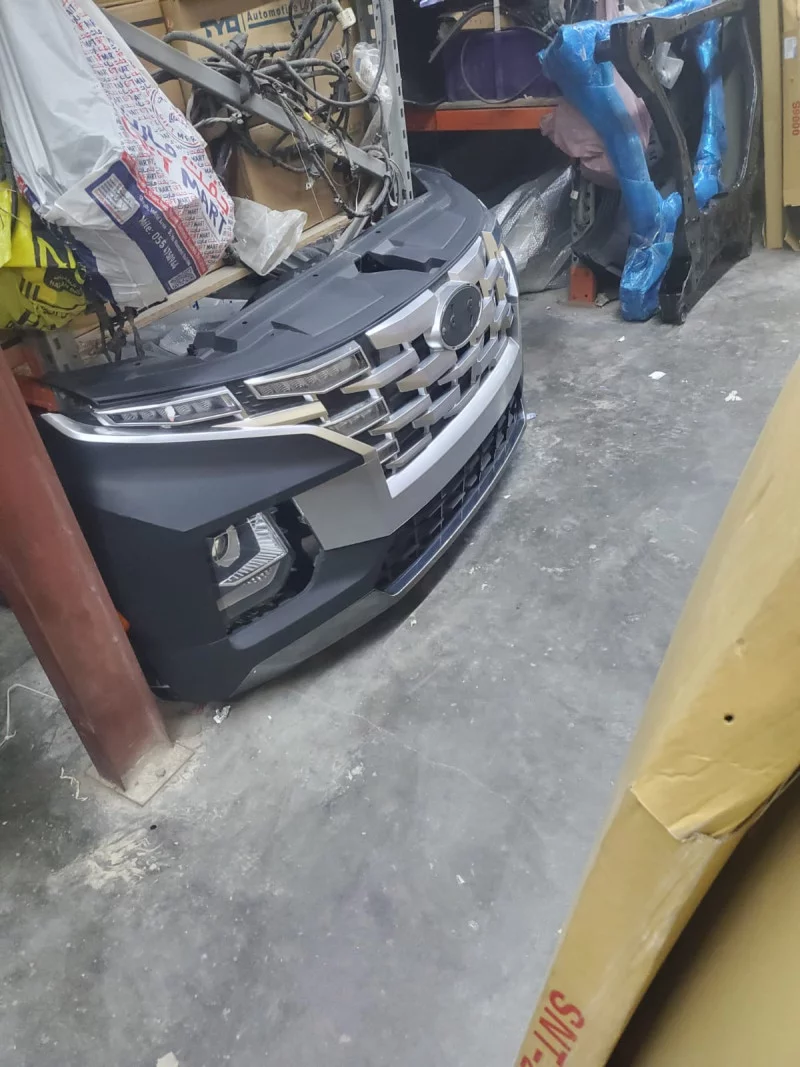 Complete Front Bumper Assembly For Hyundai Tucson (nx4) 2021 2026 Auto spare parts in Sharjah Industrial Area 6, Sharjah