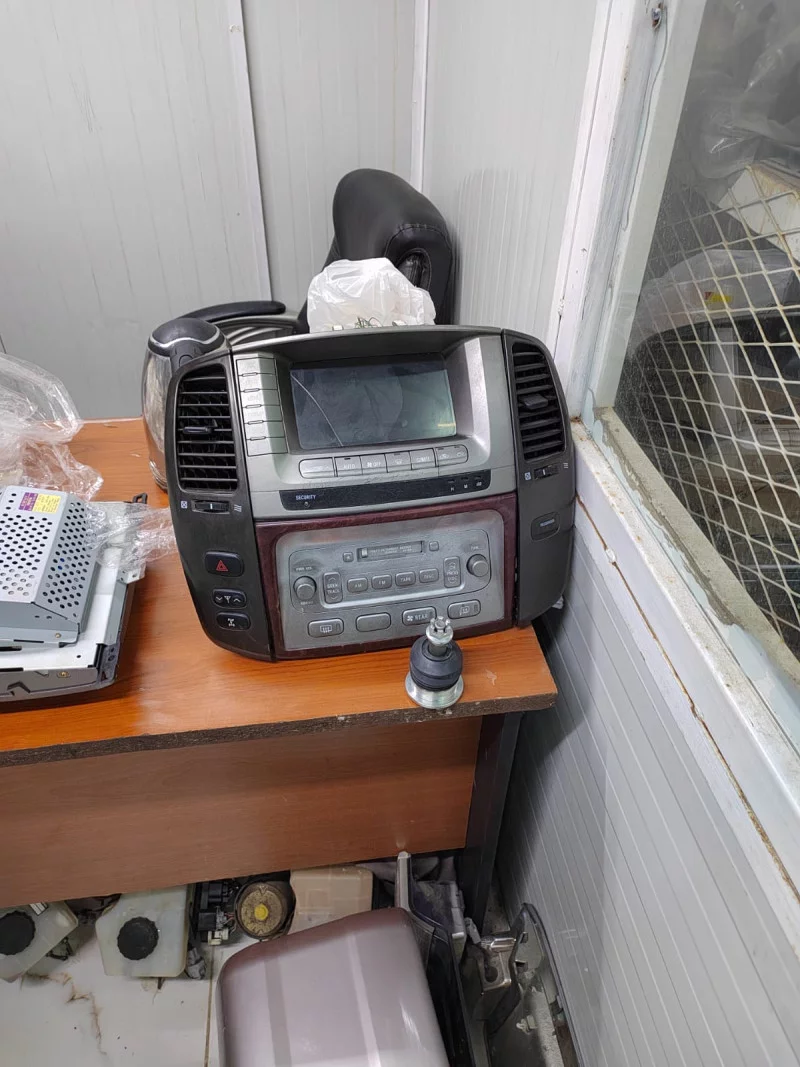 Toyota Land Cruiser 100 Lexus Lx470 Navigation Climate Console 2002 +