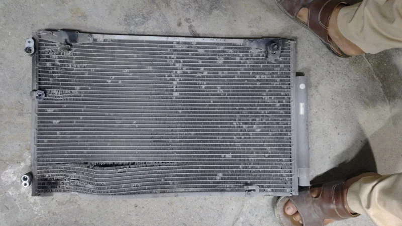 Toyota Wish A/c Condenser 2003 2009 in Sharjah Industrial Area 6, Sharjah Dismantles