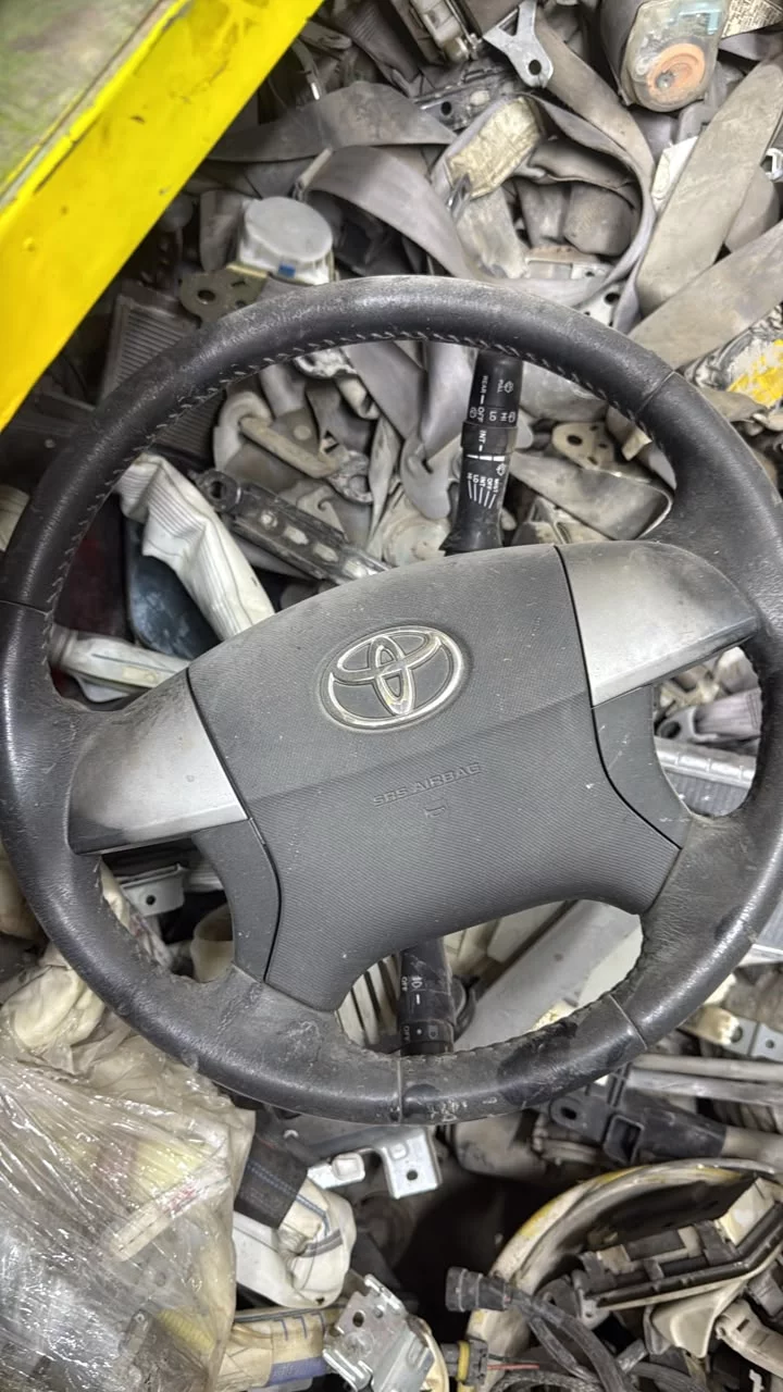 Toyota Wish Complete Steering Wheel With Airbag 2003 2009