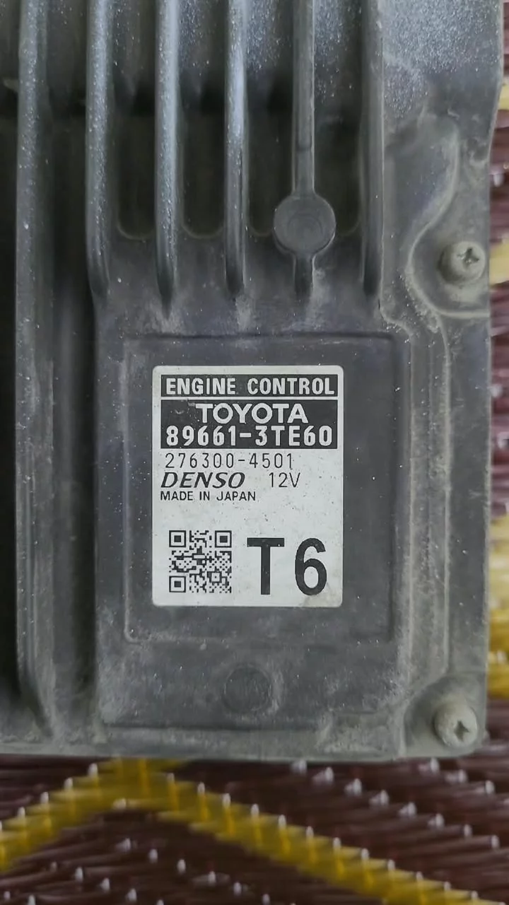 Toyota Camry Hybrid Ecu Engine Computer 89661 3te60 2012 2017 cod 89661 3TE60