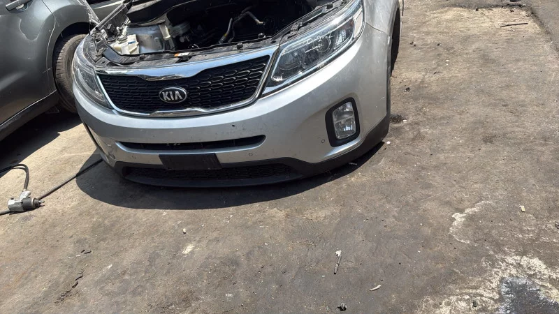 2013 2015 Kia Sorento Front Bumper Gray Facelift