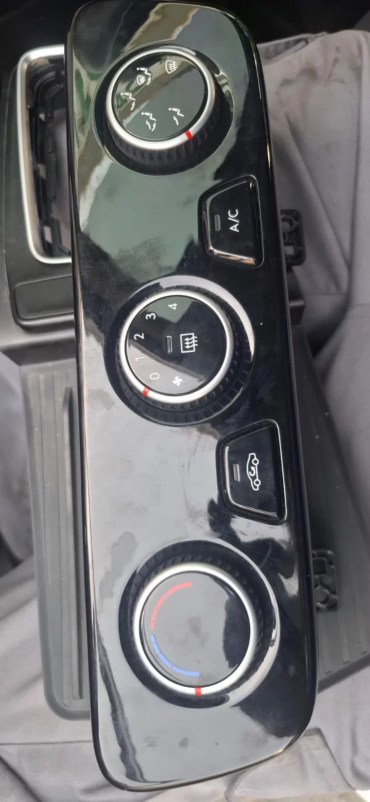2017 2024 Oem Heater Ac Climate Control Panel Piano Black