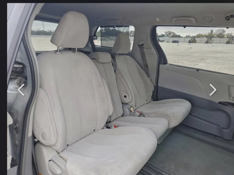 Toyota Sienna Rear Interior Seats Beige 2011 2020 Models