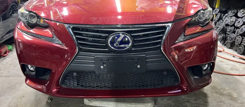 Red Front Bumper For Lexus Is 300 | 2013 2016