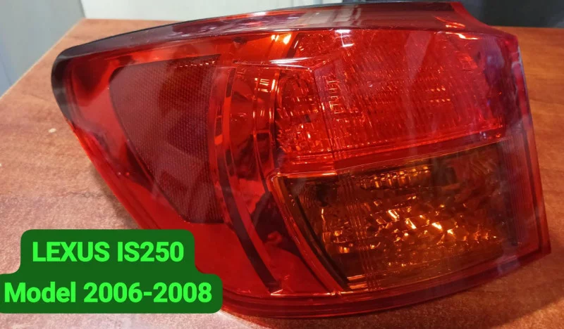 Left Tail Light For Lexus Is250 2006 2008