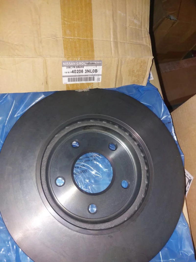 Front Ventilated Brake Disc Nissan Oem 1819 40206 / 3nl0b 2000+ cod 1819-40206 / 3NL0B Auto spare parts in Al Qusais Industrial Area 5, Dubai