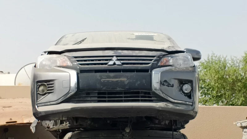 Front Bumper And Grille Assembly For Mitsubishi Mirage G4 2017 2024