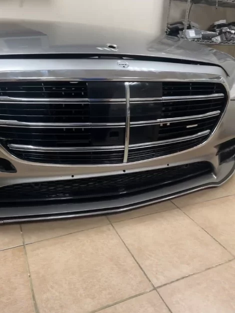 Mercedes Benz S Class W222 Front Radiator Grille With Radar 2013 2017
