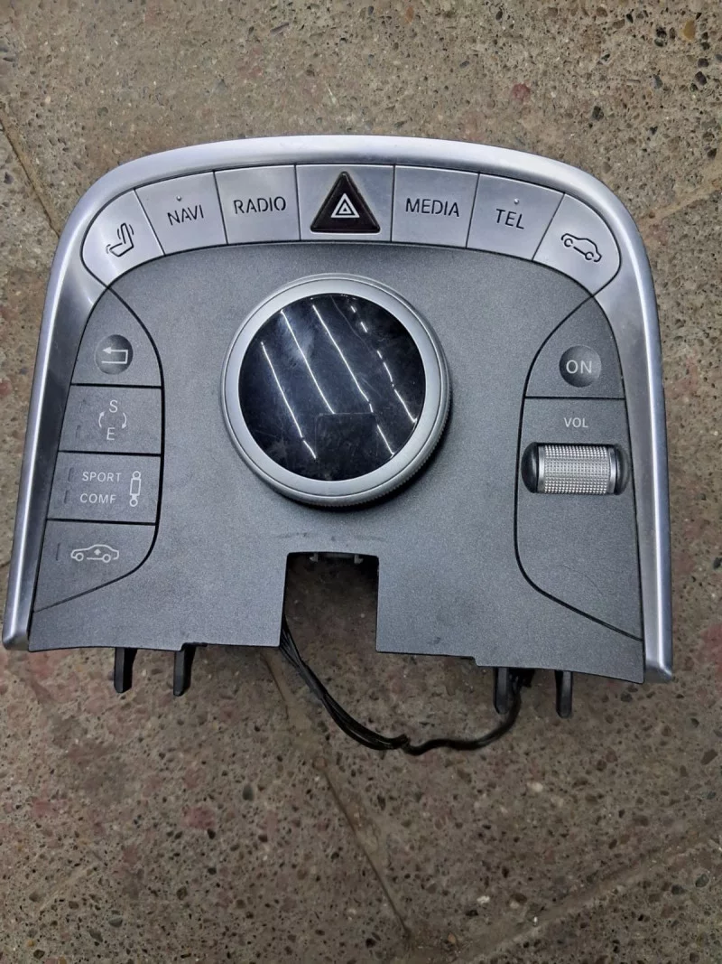 Mercedes Benz S Class W222 2014 2020 Central Multimedia Control Panel