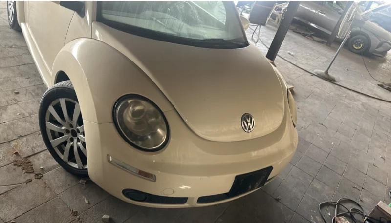 Volkswagen New Beetle 2006 2010 Beige Breaking For Parts & Electric in Al Salama, Umm Al Quwain Dismantles