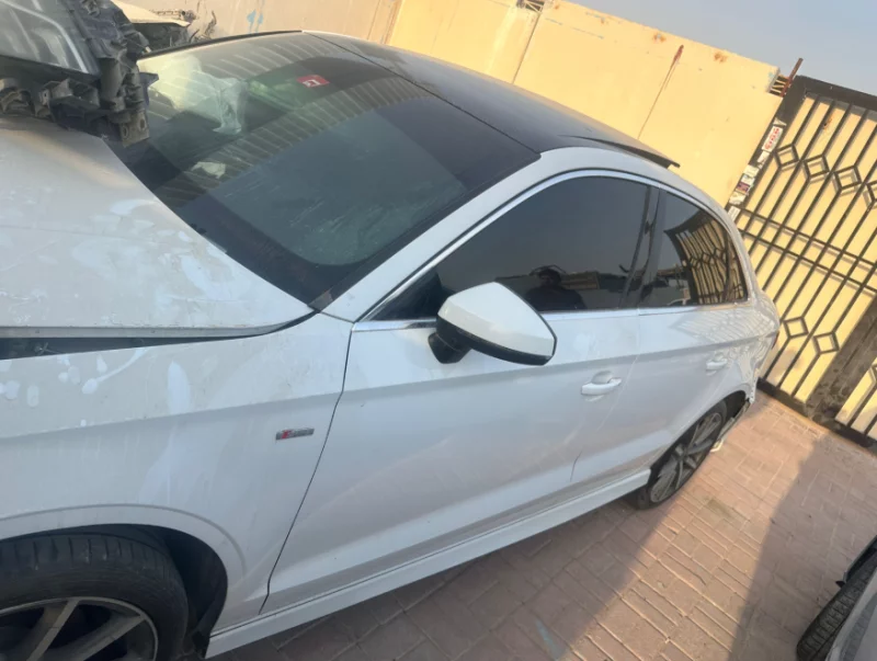 Audi A3 2019 2022 White 40 Tfsi Breaking For Parts in Al Salama, Umm Al Quwain Dismantles