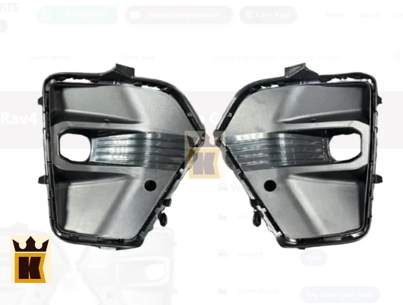 Rav4 2025 2027 Fog Lamp Cover Open