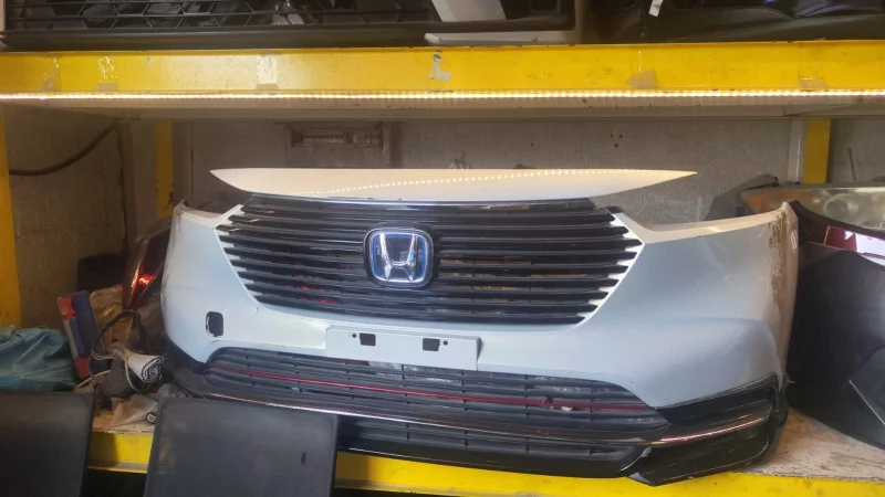 Honda Cr V Complete Front Bumper 2023 2026 White Pearl Auto spare parts in Sharjah Industrial Area 6, Sharjah