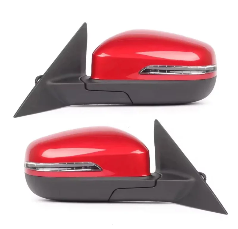 Exterior Side Mirror Red For Kia Rio (ub) 2012 2017 