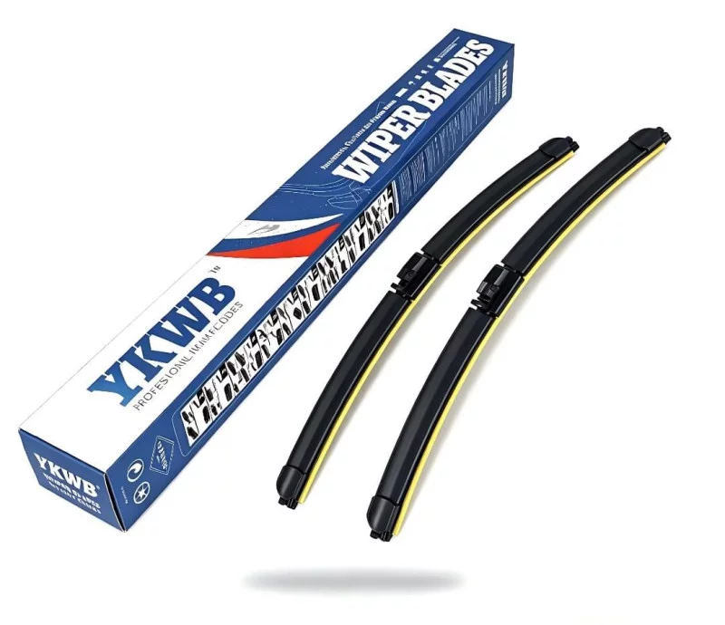 Windshield Wiper Blade Set Universal Fit 