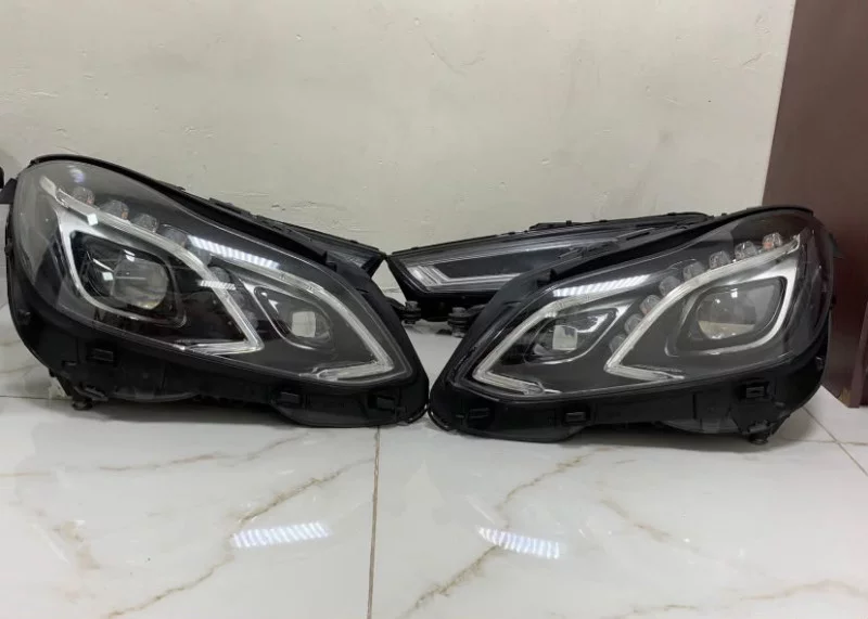 Headlights Set For Mercedes E Class W212 2014 2018