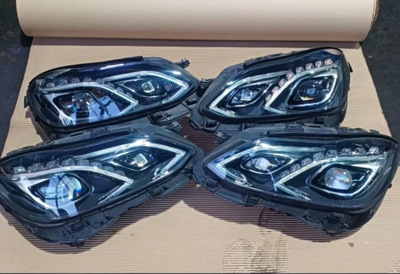 Full Led Headlight Set Mercedes Benz A Class W177 Cla C118 2019 2023 G Auto spare parts in Sharjah Industrial Area 2, Sharjah