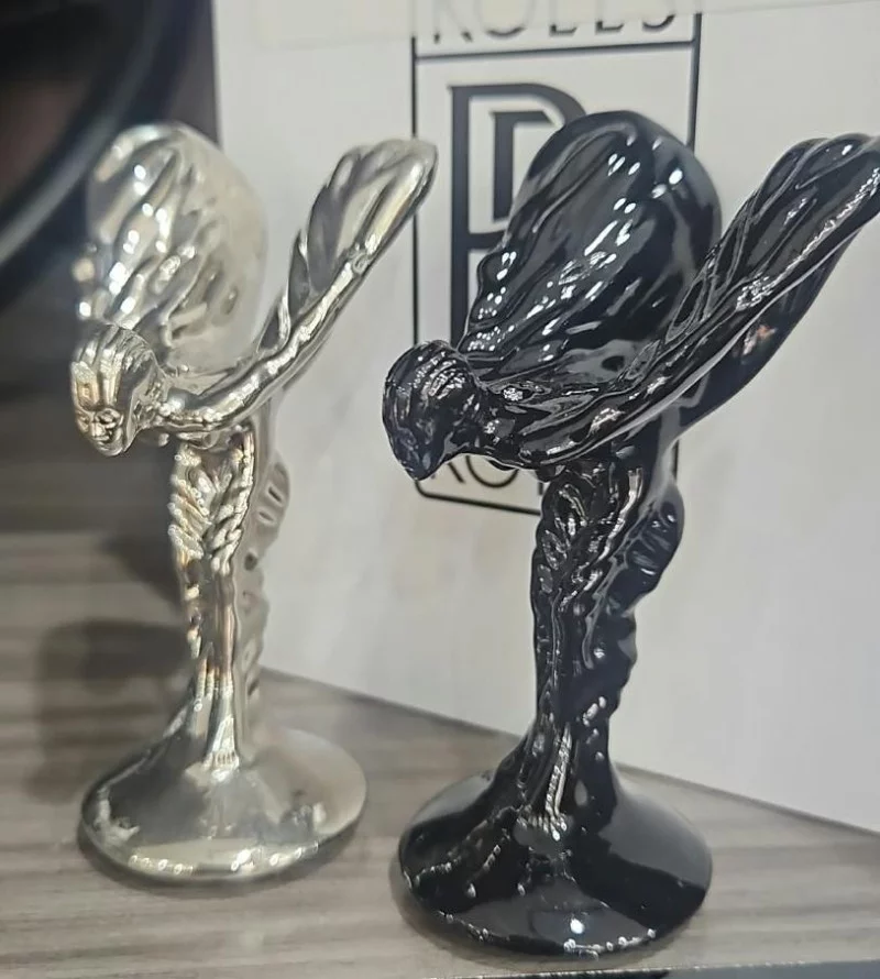Rolls Royce Spirit Of Ecstasy Hood Ornament Emblem Original Aftermarke