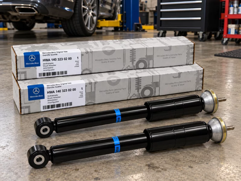 Mercedes W140 Amg Front Shock Absorbers New Pair cod HWA1403230200