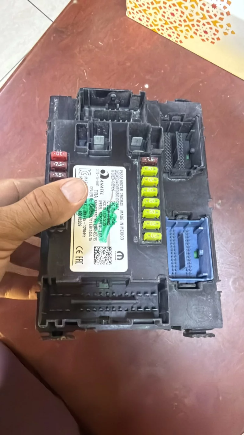 Body Control Module P68361687ab Jeep Compass Renegade 2018 2020 cod P68361687AB