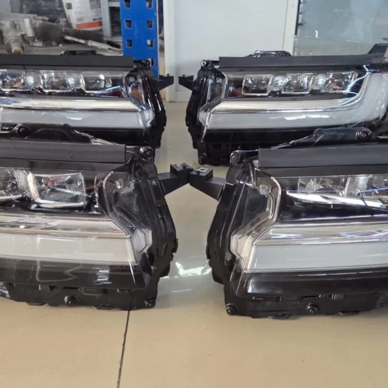Original Full Led Headlights Toyota Land Cruiser Prado 2017 2020
