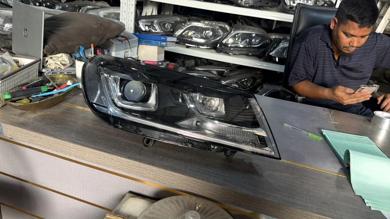 Bi Xenon Led Headlight Volkswagen Touareg 2014 2018