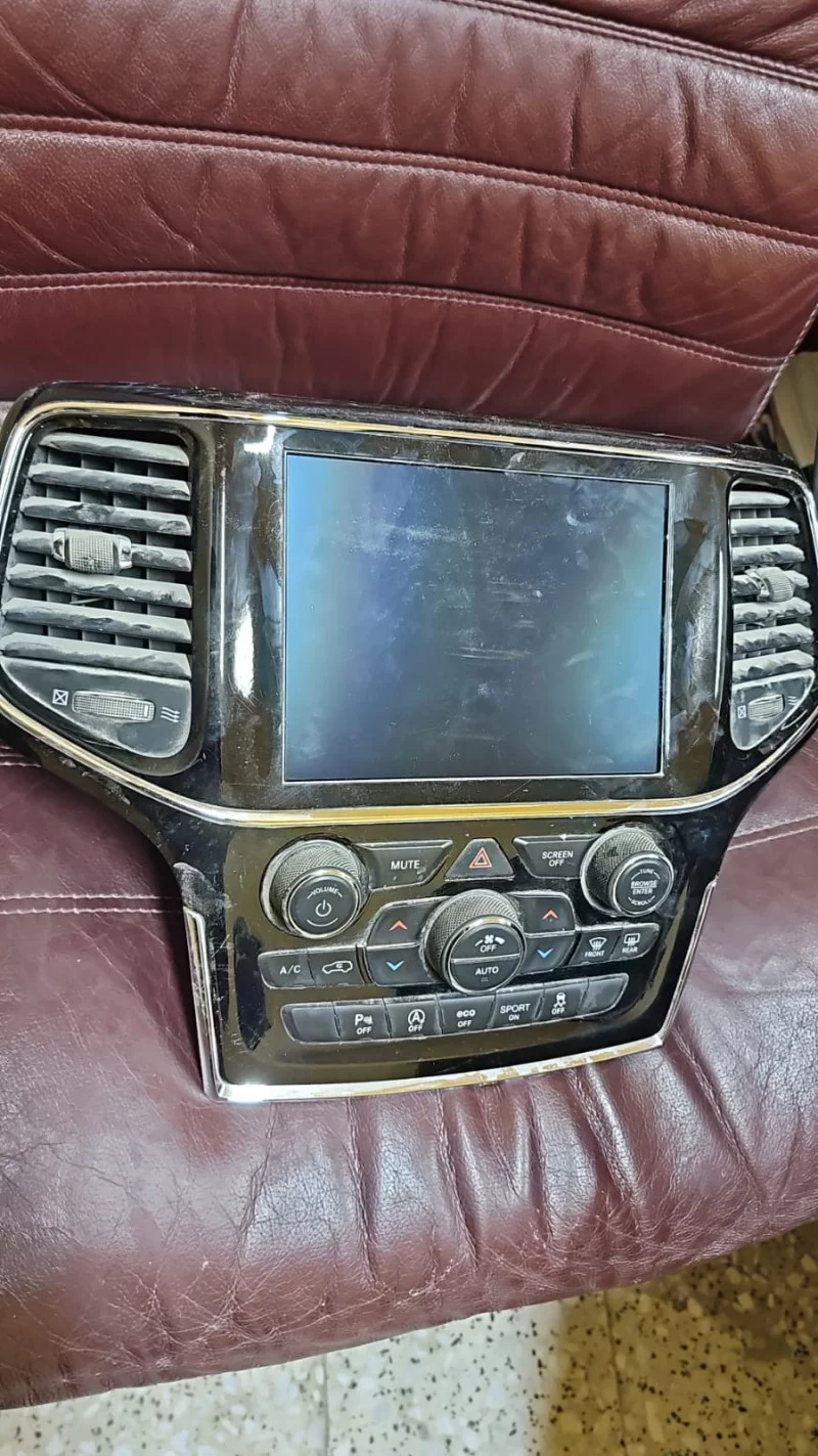 Multimedia Display &climate Control Panel For Grand Cherokee 2014 2017