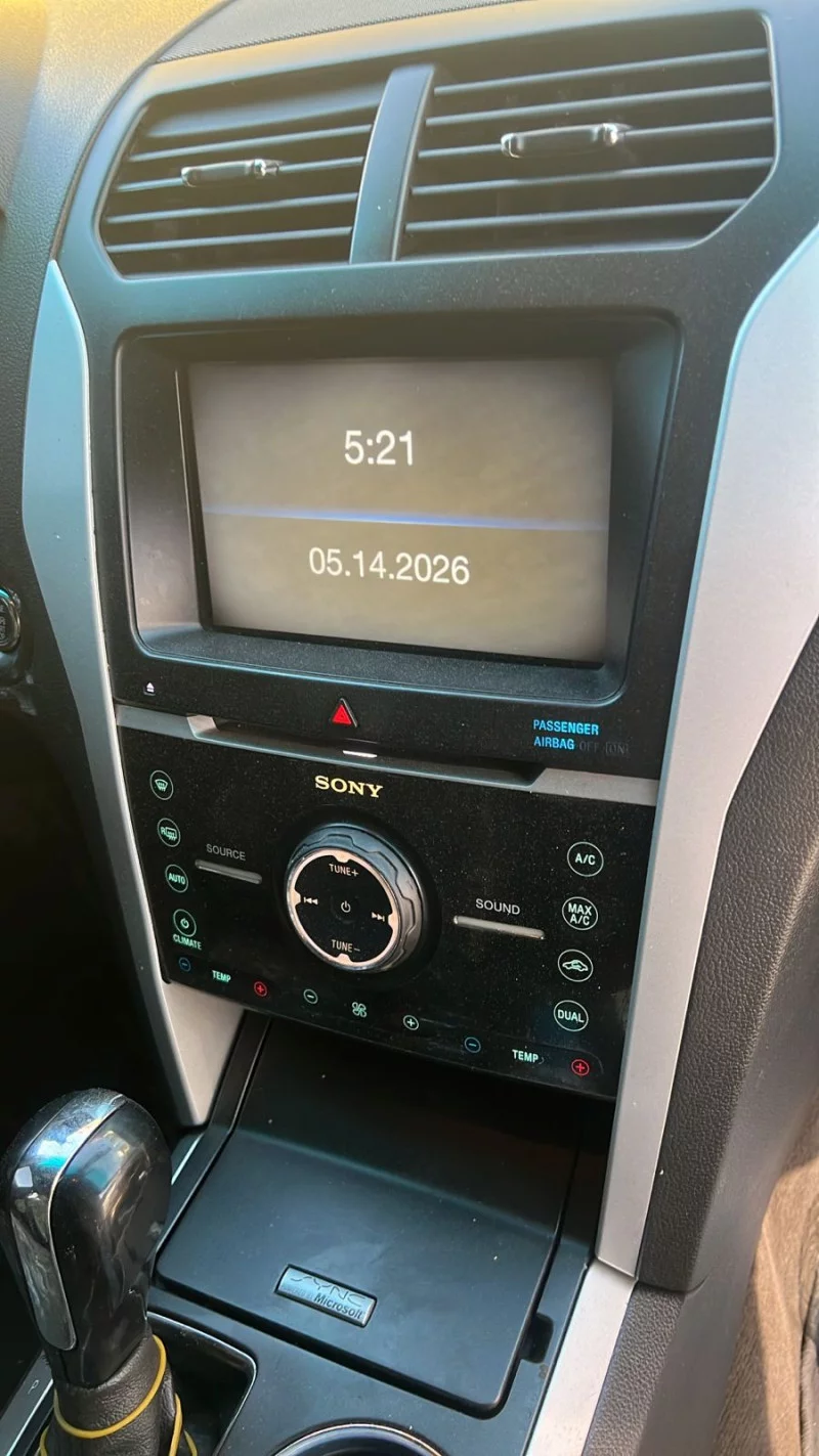Multimedia Display& Climate Control Panel Ford Explorer 2011 2015