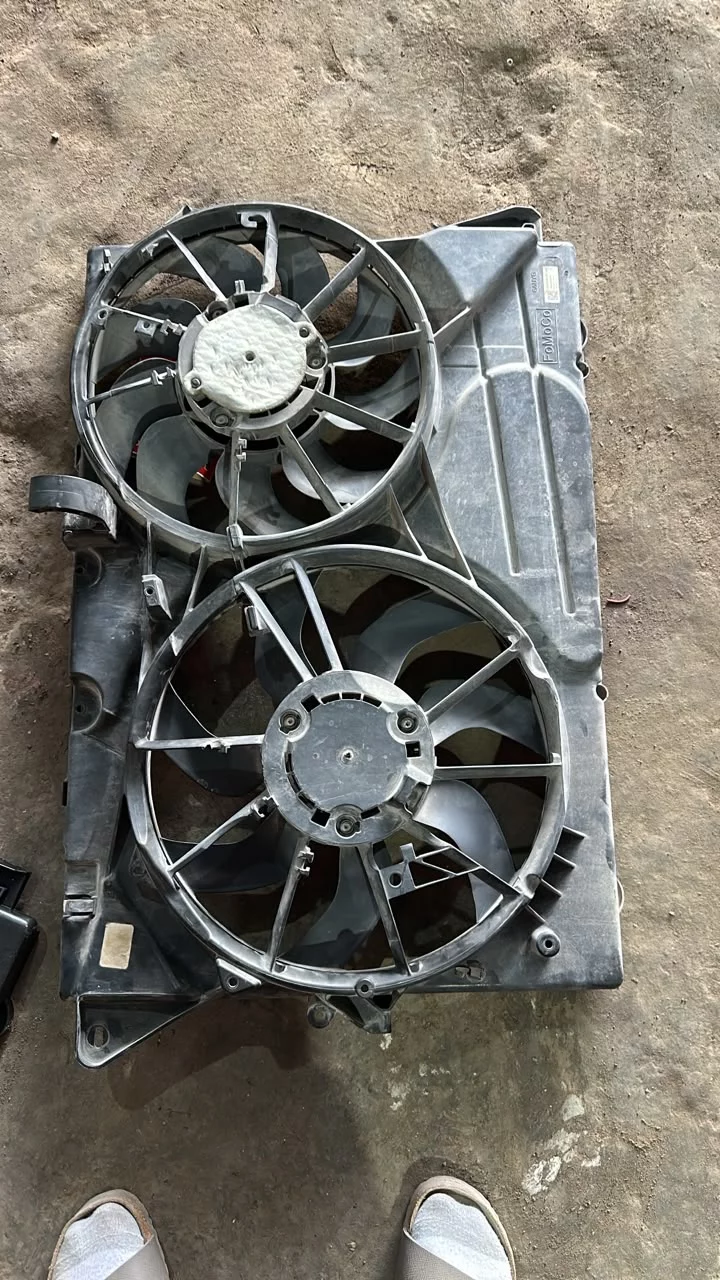 Dual Radiator Cooling Fan Assembly Ford Explorer Edge 2011 2019