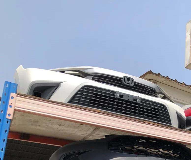 Honda Civic Front Bumper With Grille White 2020 2021