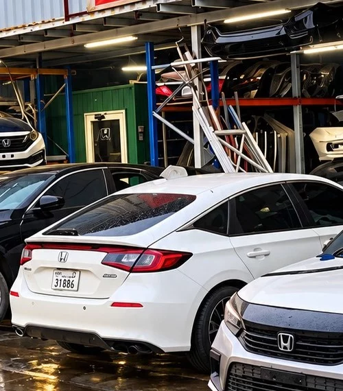 Honda Civic Hatchback 2022 2026 White Including Engine Parts