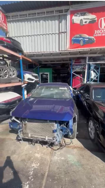 Honda Civic Sedan 2022 2026 Light Purple Blue Including Body Parts