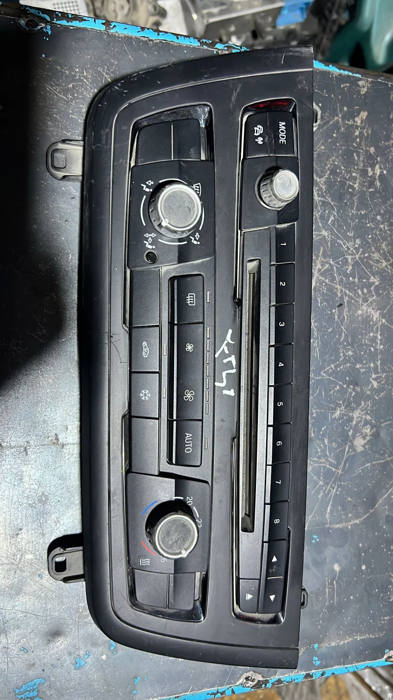Climate Control Panel & Multimedia Controls For Bmw 1 & 2 Series 2012