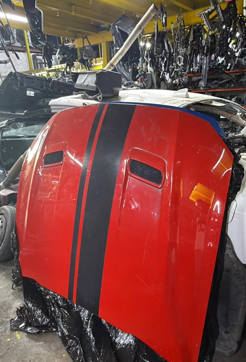 Hood (bonnet) For Ford Mustang 2018 2023 Red 